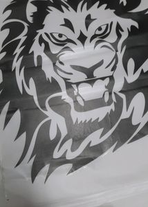 Premium Quality Lion Head Wall Sticker.. 2feet