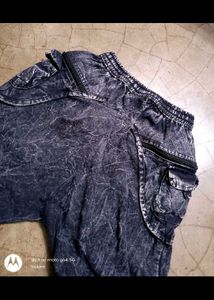 y2k charcoal baggy pants joggers