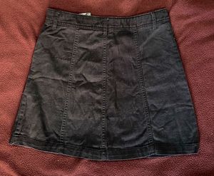 H&amp;M A-Line Denim Skirt