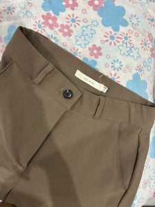 Stylish Brown Bootcut Trousers