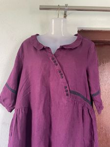 Purple Midi Dress