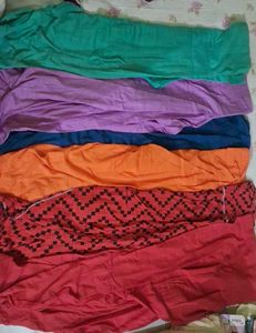 Pack of 6 cotton used salwar.