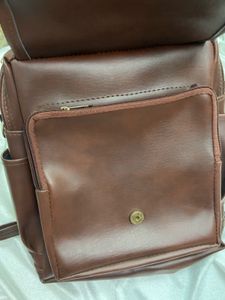 Brown Backpack