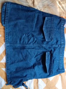 Y2k Denim Short Skirt