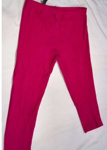 Vibrant Pink Cropped Leggings high quality smooth