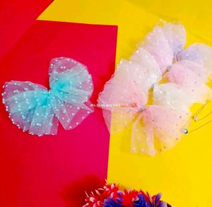 Get 10 pcs  Organza bow set