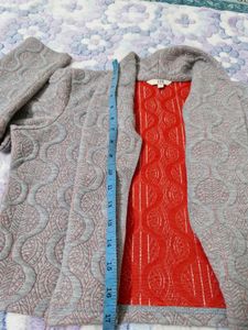 Stylish Grey Textured Jacket