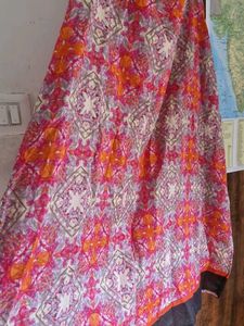 Multi Color  Print Ethnic Skirt