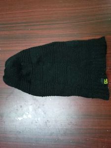 Black Knit Beanie cap
