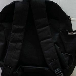 Allen Black &amp; Neon Green Backpack