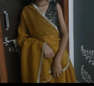 Mustard Yellow Lehenga Choli