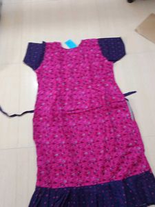 Women's Pink short gown
