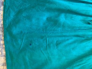 Embroidered Teal Top
