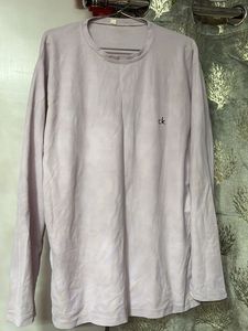 Calvin Klein Pastel Lavender Long Sleeve