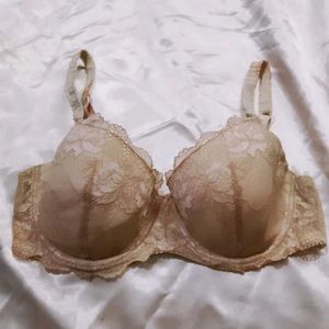 Lace la vie rose Bra