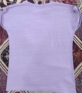 Purple Graphic T-Shirt