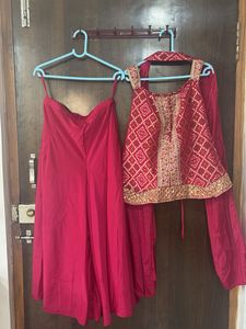 Elegant Rani Color Ethnic Indo-western