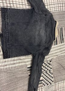 Sherpa Collar Denim Jacket