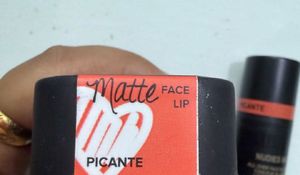Nudestix matte Face blush & Lip Stick - Picante
