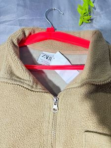 Zara Fleece Quarter Zip Sweatshirt