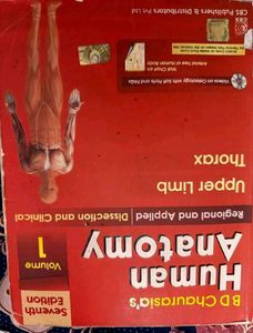 BD Chaurasia's Human Anatomy Vol 1