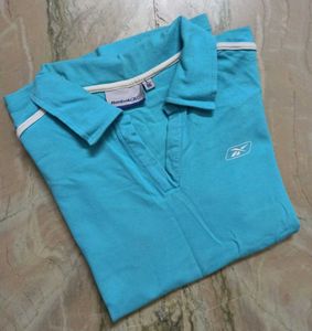 Vintage Y2K Reebok Polo Shirt  (Size L)