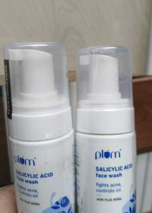 Plum Salicylic Acid Face Wash (2 Bottles)