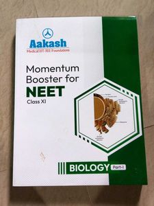 Aakash Momentum Booster NEET Biology 2 Books