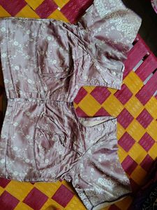 Elegant Brocade Blouse