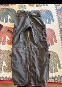 BERSHKA Cargo Jeans with Straps
