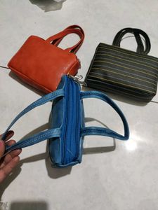 Set of 3 Small Floral Handbags