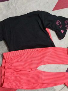 Cute Girls' Outfit Set