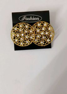 Elegant Pearl &amp; Crystal Earring set of 14