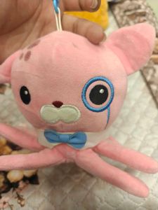 Cute Pink Octopus Plush Toy