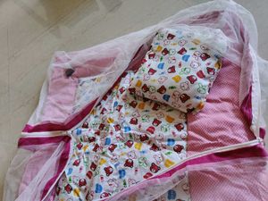 Infant Bedding &amp; Pillow  With Mostique Net