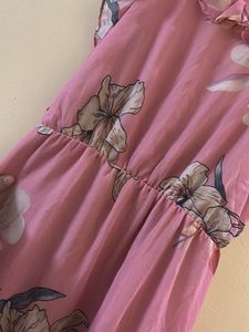 Floral Print Maxi Dress