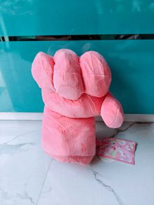 Pink Fist Plushie