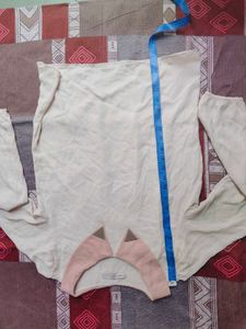 Cream Peter Pan Collar Top
