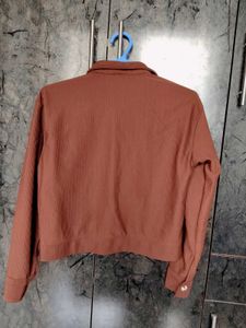 Cropped Corduroy Jacket