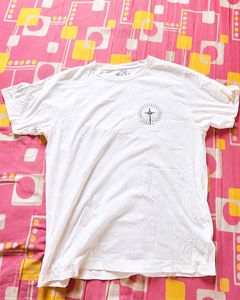 Classic White Graphic T-Shirt