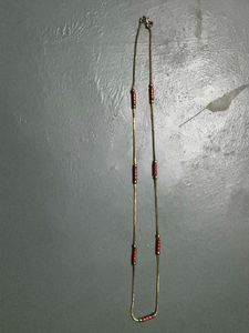 Elegant Gold Chain &amp; mantika