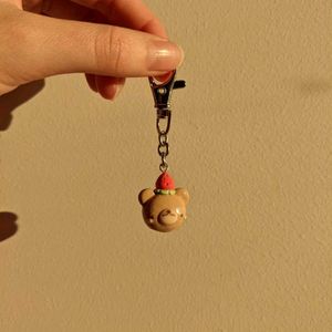 Strawberry Bear Keychains 🍓🐻