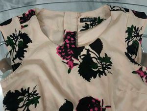 Floral Print A-Line Dress