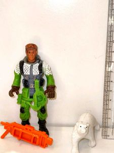 Action Figure with Polar Bear Toy Set