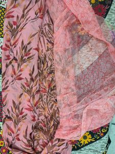Chiffon Saree with Floral Print