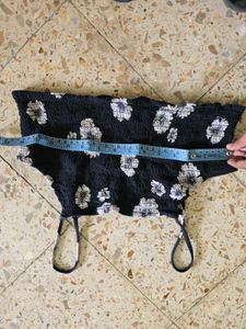 Floral Smocked Crop Top