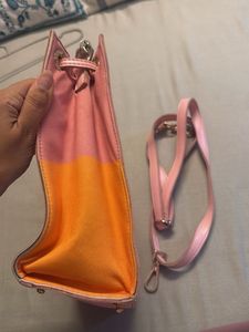Chic Pink Bucket Bag