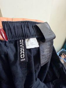 H&amp;M Black Cargo Pants