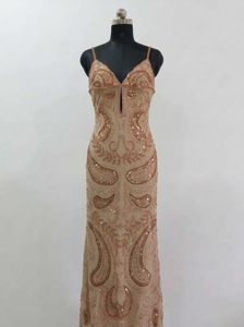 Stunning Sequin Evening Gown