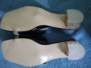 Sparkling Black Flats &amp; Sandals